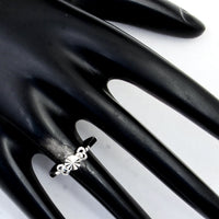 0.00 Ct Plain 925 Sterling Silver Ring