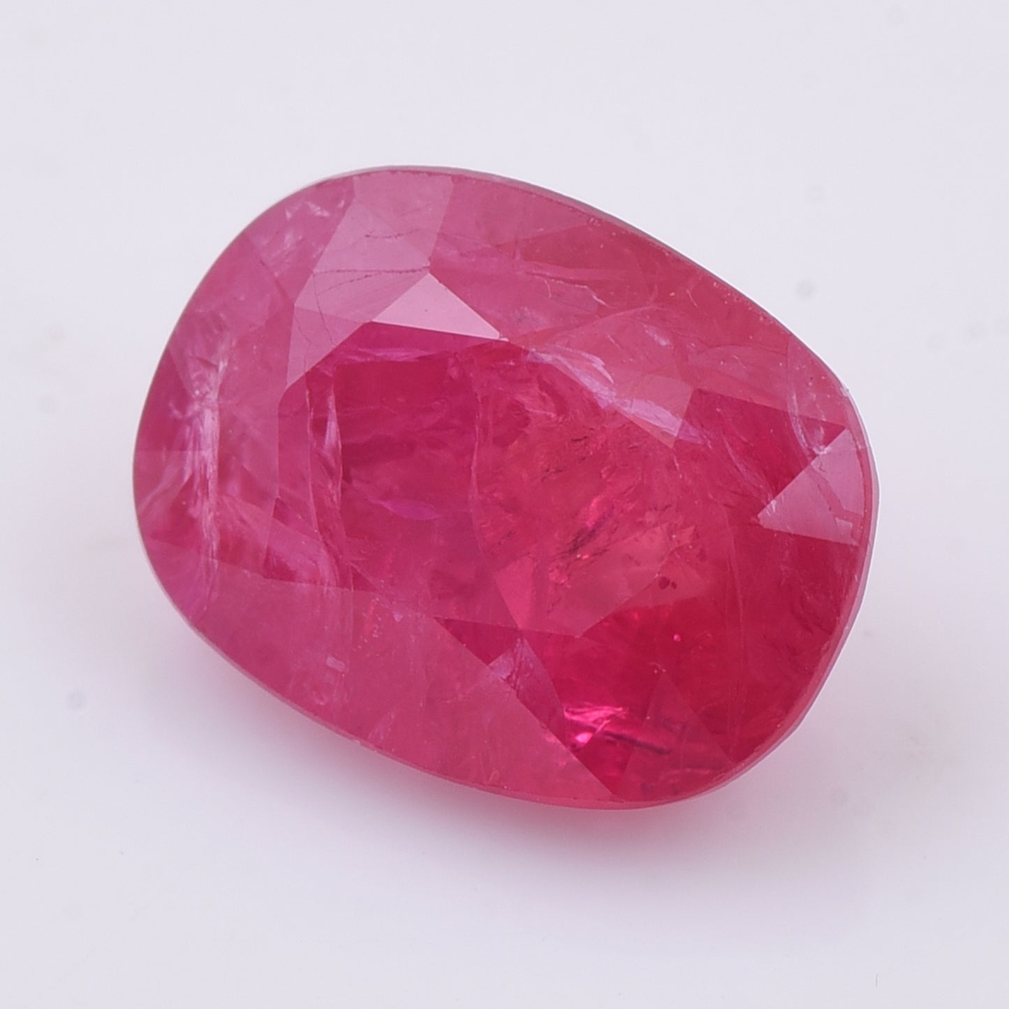 2.35 Natural Corundum Ruby Rectangular Cushion Mixed Cut Gemstone