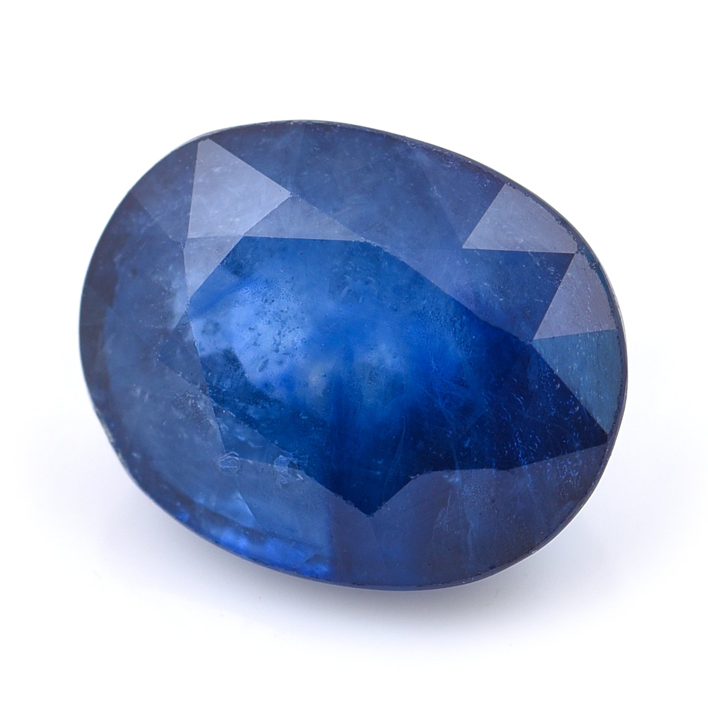 6.42 Natural Corundum Sapphire Oval Mixed Cut Gemstone