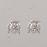 4.06 Carats Lab Grown Diamond 14K Gold Earrings