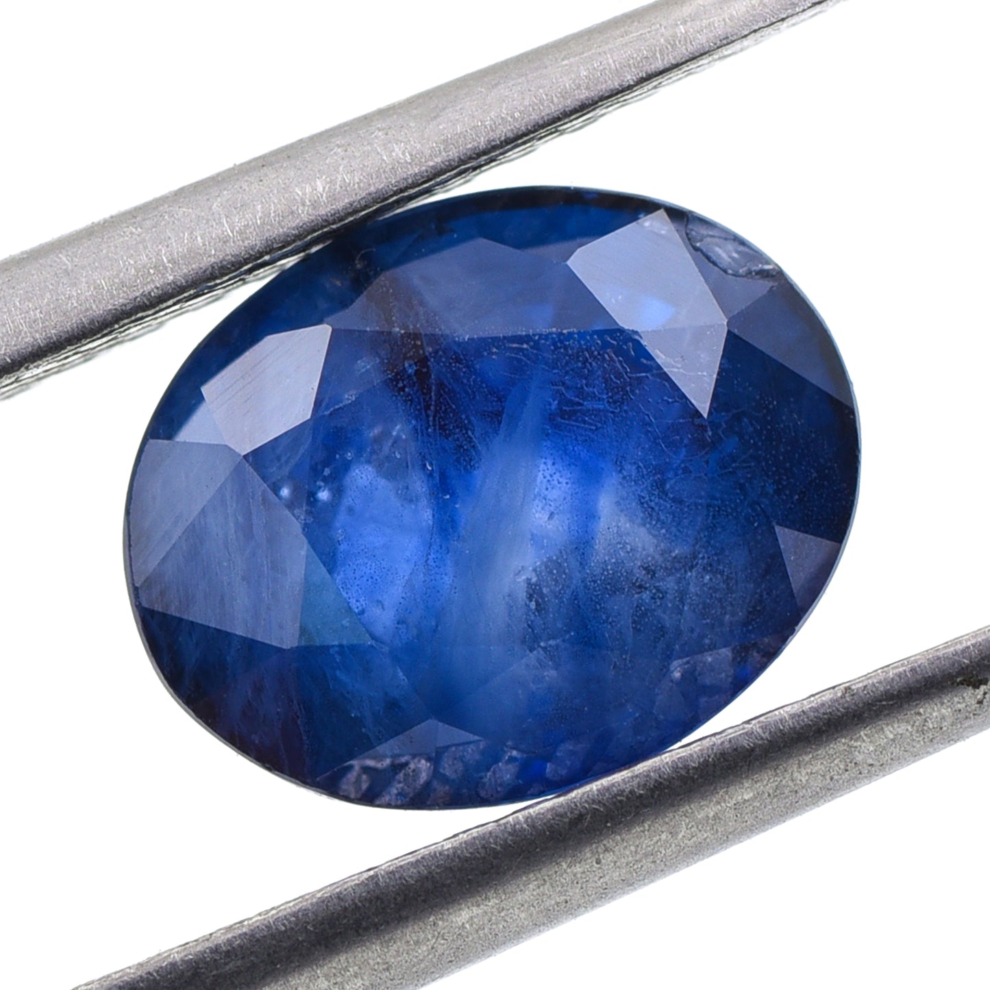3.14 Natural Corundum Sapphire Oval Mixed Cut Gemstone