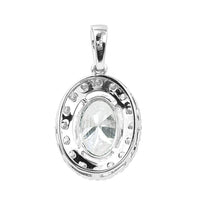2.58 Carats Lab Grown Diamond 14K Gold Pendant