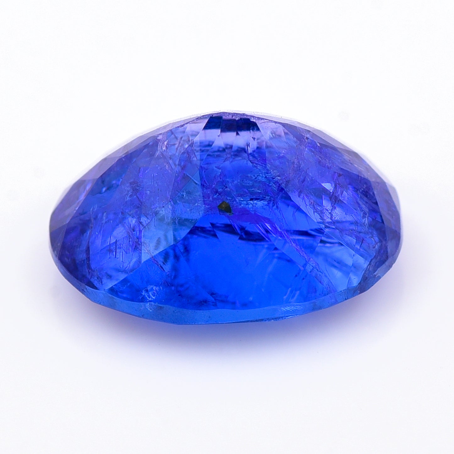 7.8 Natural Zoisite Tanzanite Oval Mixed Cut Gemstone