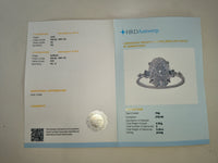 3.25 Carats Lab Grown Diamond 14K Gold Ring