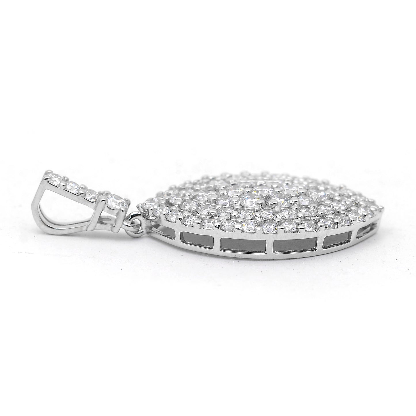 1.96 Carats Lab Grown Diamond 14K Gold Pendant