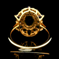 2.30 Ct Oval Tourmaline 14K Gold Ring