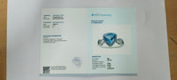 1.99 Ct Triangle Mixed Cut Natural Aquamarine 14K Gold Ring