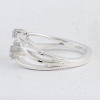 0.31 Ct Round Cubic Zirconia 925 Sterling Silver Ring