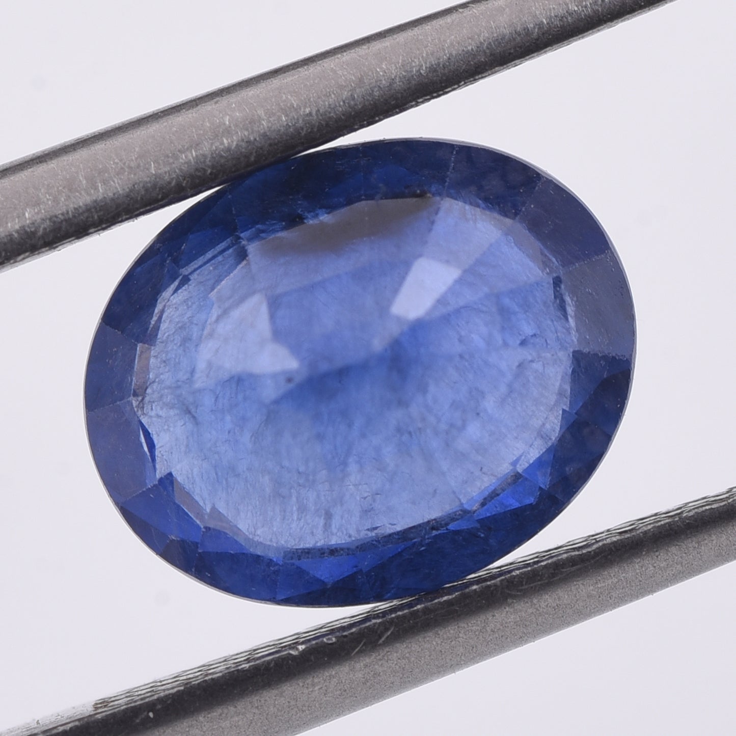 2.88 Natural Corundum Sapphire Oval Mixed Cut Gemstone