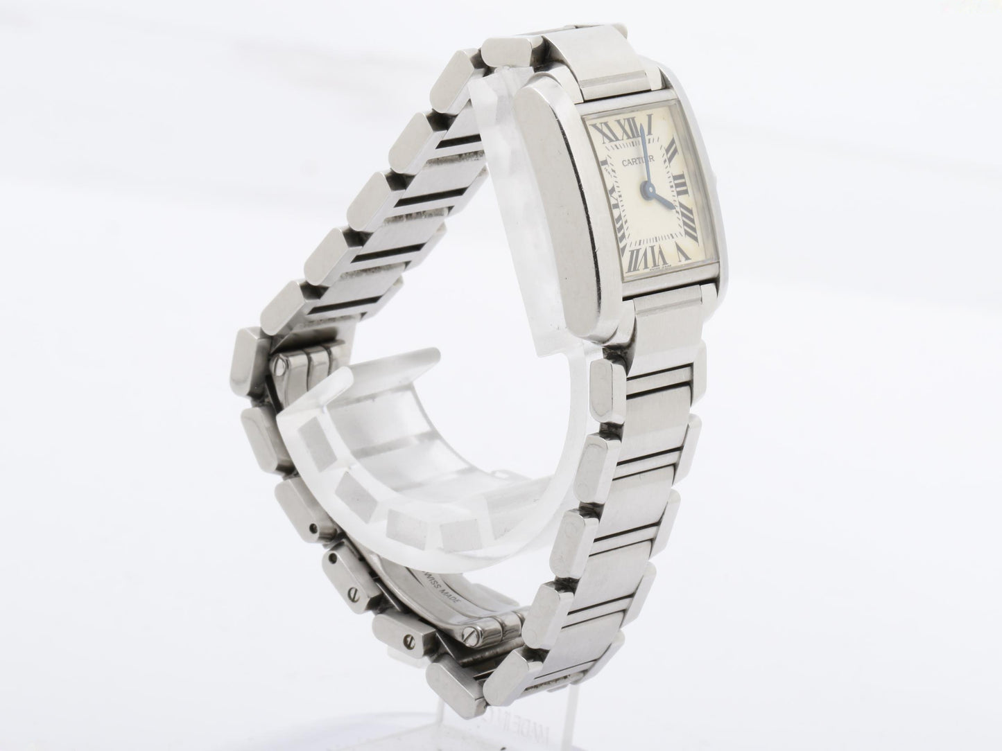 Cartier - W51008Q3 - Tank Francaise White Dial Ladies Quartz Watch, 20mm