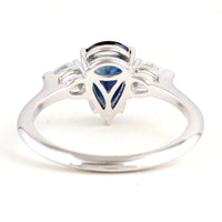 1.97 Carats Sapphire 14K Gold Ring