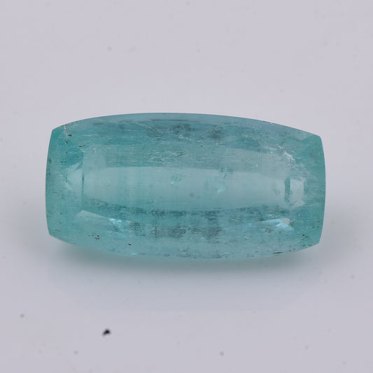 9.67 Natural Beryl Emerald Rectangular Cushion Mixed Cut Gemstone