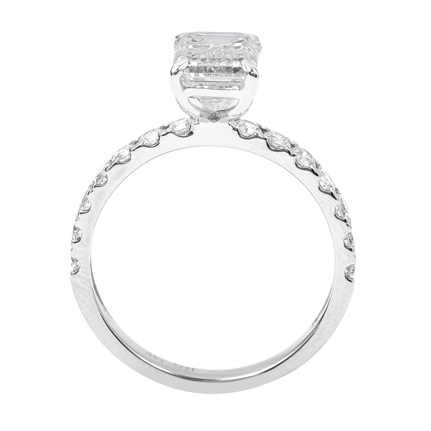 2.48 Carats Lab Grown Diamond 14K Gold Ring