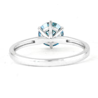 1.03 Carats Blue Lab Grown Diamond 14K Gold Ring