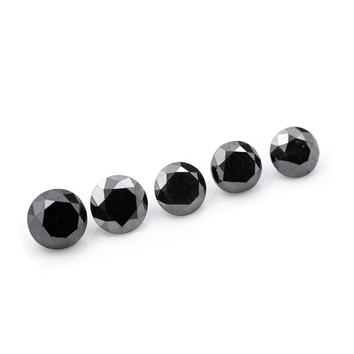 2.7 Black Diamond Round Loose Diamond