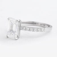 2.77 Carats Lab Grown Diamond 14K Gold Ring