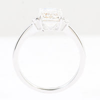 3.01 Carats Lab Grown Diamond 14K Gold Ring