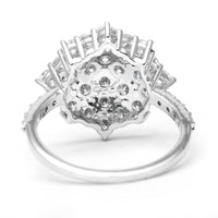 2.10 Carats Lab Grown Diamond 14K Gold Ring
