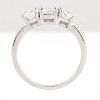 0.99 Ct Cubic Zirconia 925 Sterling Silver Ring