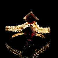 1.29 Ct Octagon Tourmaline 14K Gold Ring