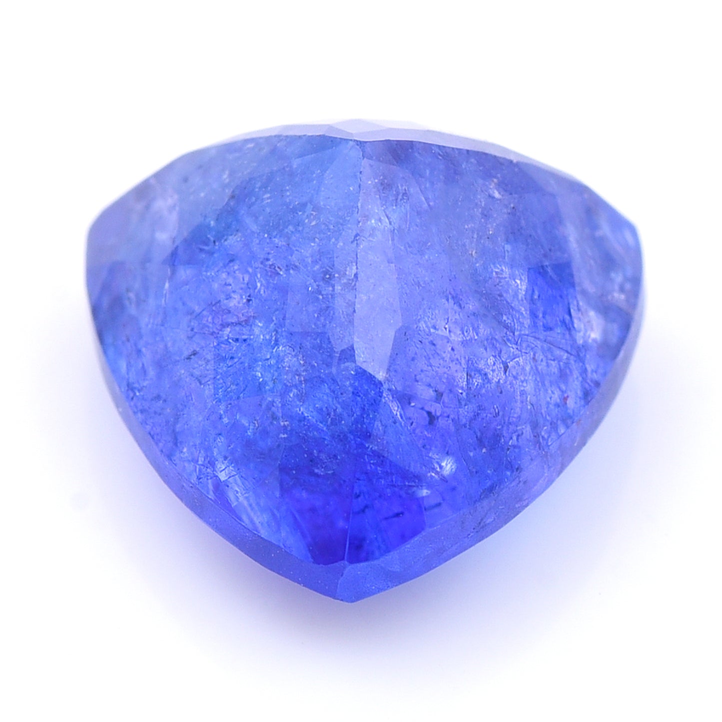 8.04 Natural Zoisite Tanzanite Triangular Mixed Cut Gemstone