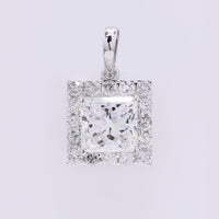 2.36 Carats Lab Grown Diamond 14K Gold Pendant