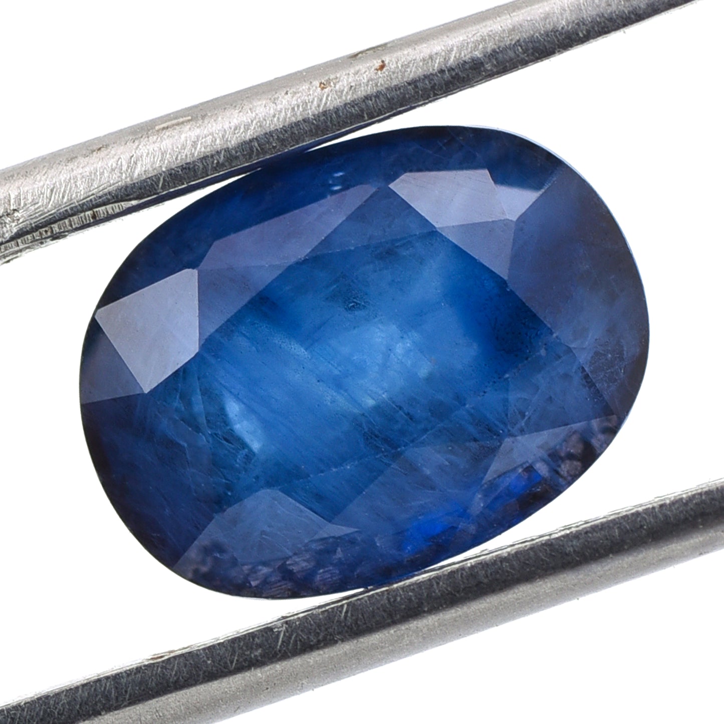 3.56 Natural Corundum Sapphire Rectangular Cushion Mixed Cut Gemstone