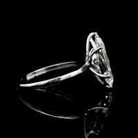 3.05 Carats Lab Grown Diamond 950 Platinum Ring