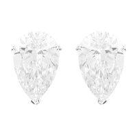 3.81 Carats Lab Grown Diamond 14K Gold Earrings