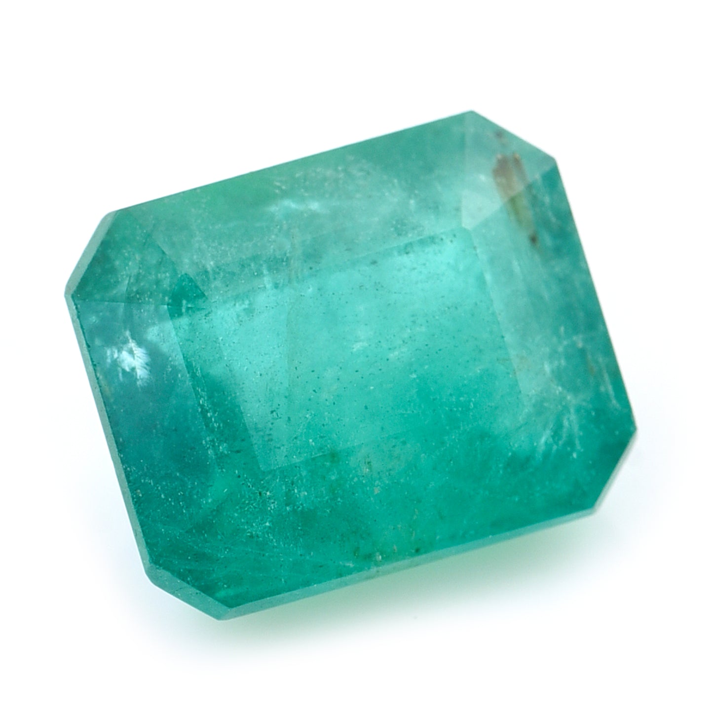 3.13 Natural Beryl Emerald Emerald Cut Gemstone