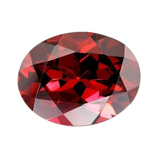6.69 Carats Garnet Oval Loose Gemstone