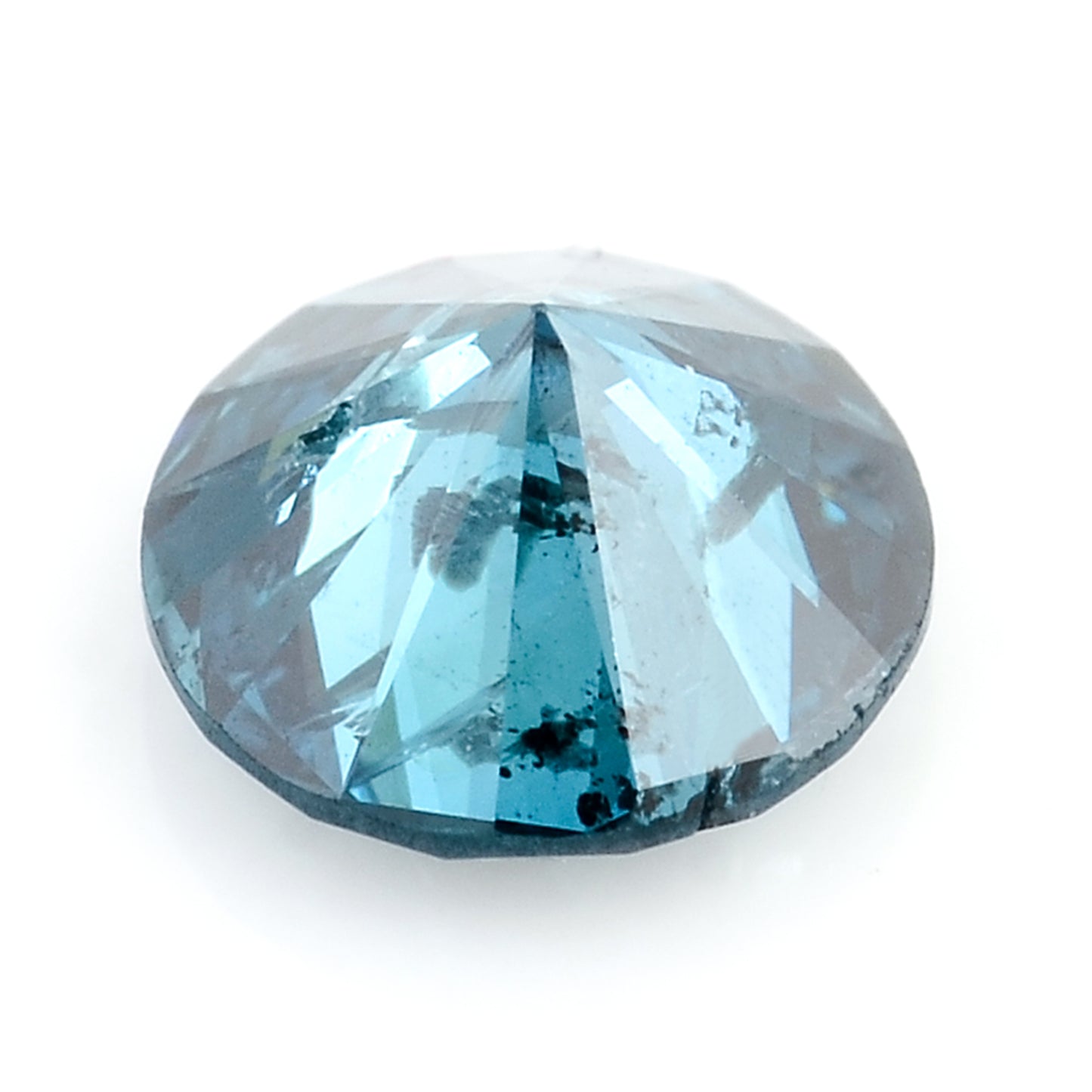 0.31 Blue Diamond Round Loose Gemstone