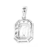 2.81 Carats Lab Grown Diamond 14K Gold Pendant