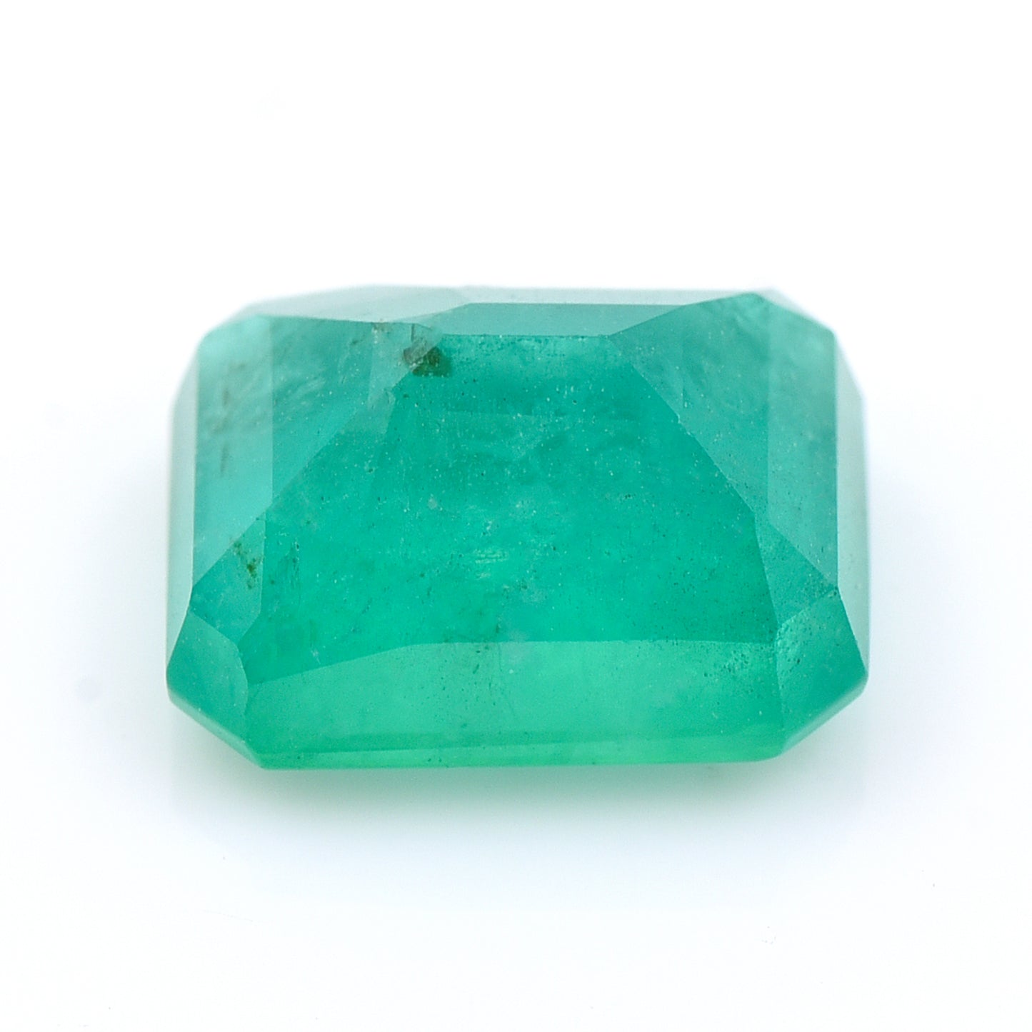 3.44 Natural Beryl Emerald Emerald Cut Gemstone