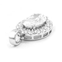 2.55 Carats Lab Grown Diamond 14K Gold Pendant