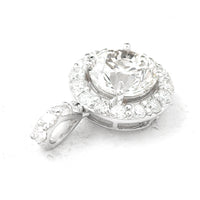 1.95 Carats Lab Grown Diamond 14K Gold Pendant