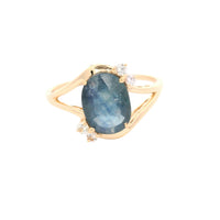 1.94 Ct Oval Sapphire 14K Gold Ring