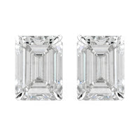 10.21 Carats Lab Grown Diamond 14K Gold Earrings