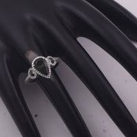 1.55 Ct Pear Mixed Cut Natural Green Tourmaline 950 Platinum Ring