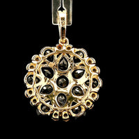 3.37 Ct Pear Sapphire 14K Gold Pendant