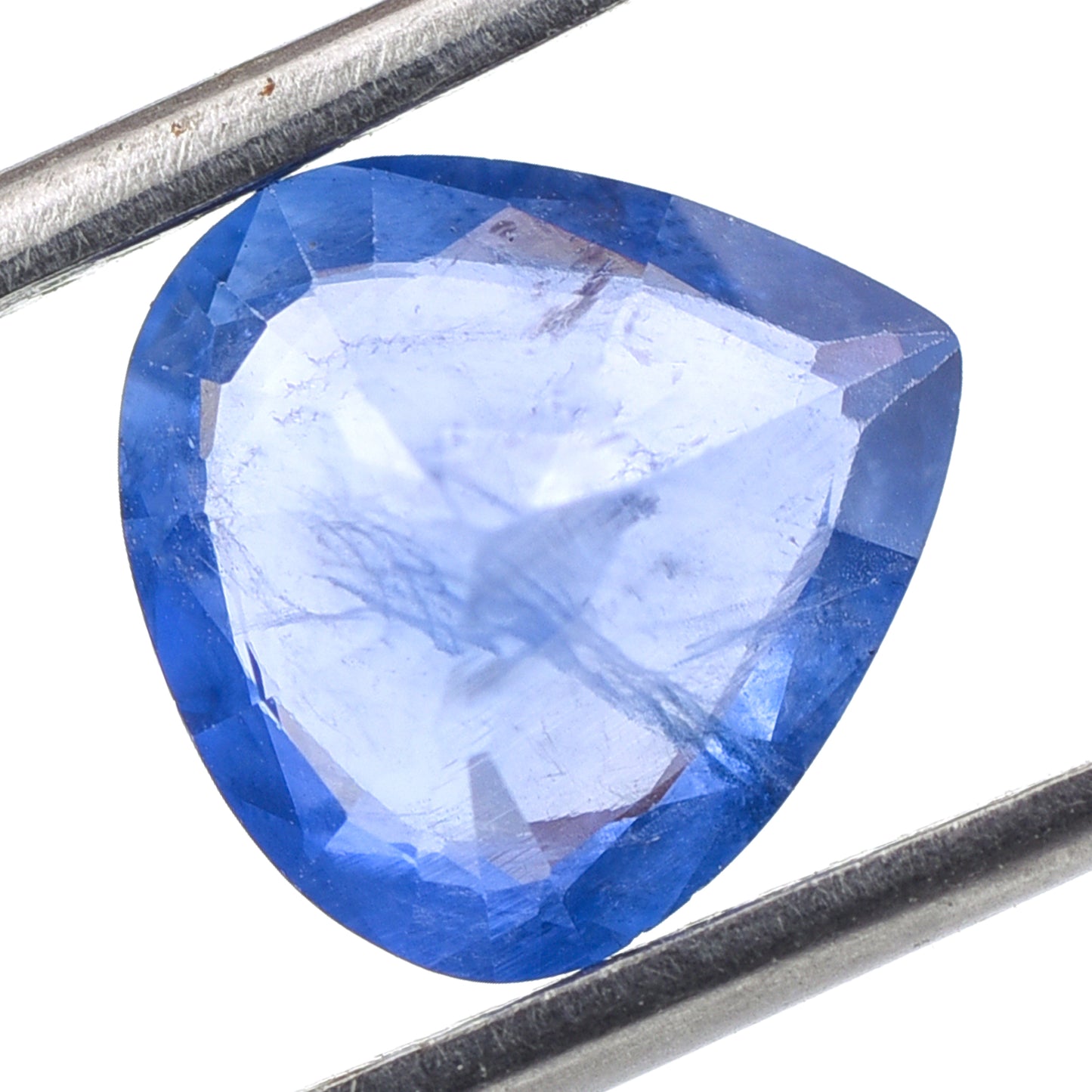 2.36 Natural Corundum Sapphire Pear Mixed Cut Gemstone