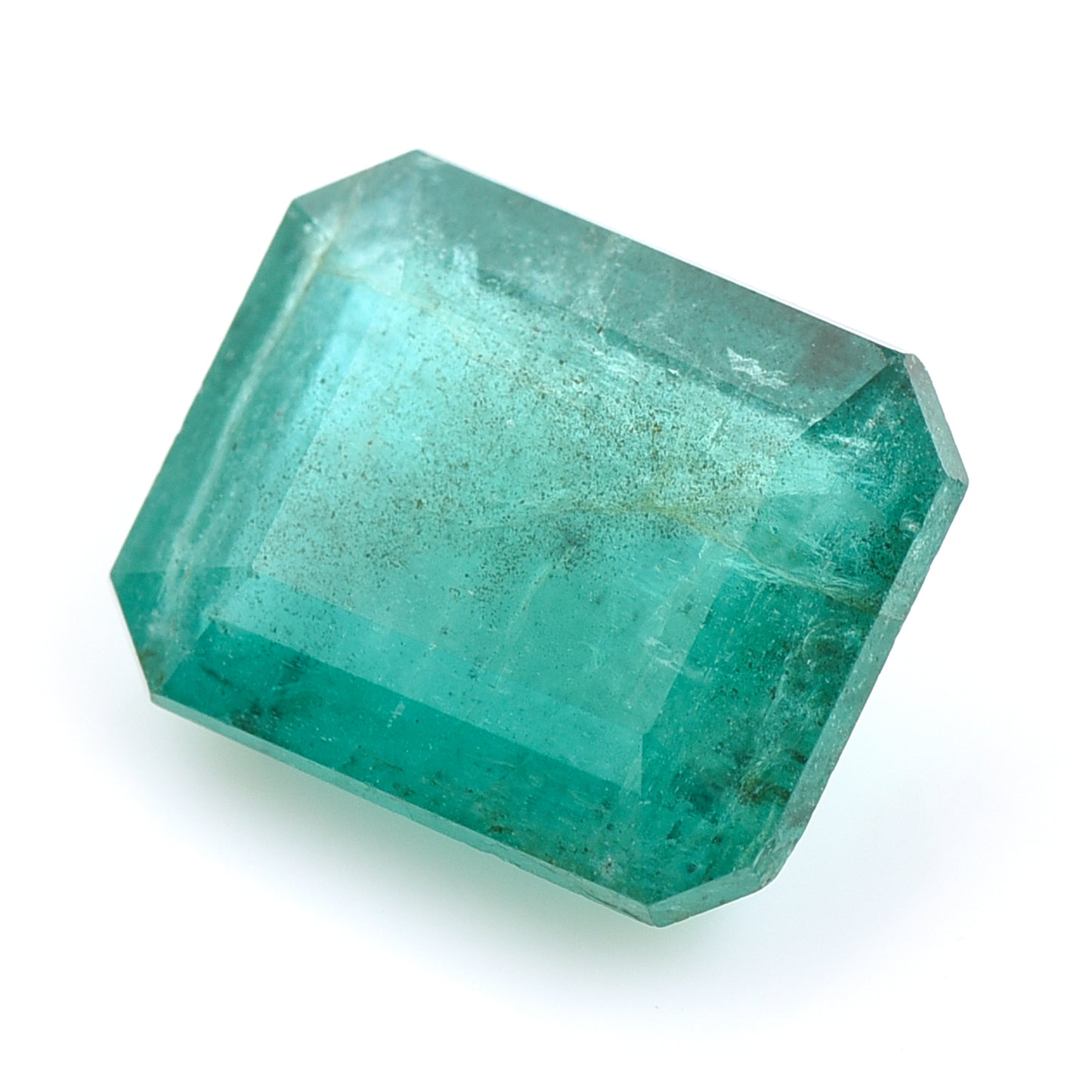 3.93 Natural Beryl Emerald Emerald Cut Gemstone