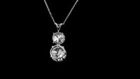 4.80 Ct Round Lab Grown Diamond 14K Gold Pendant