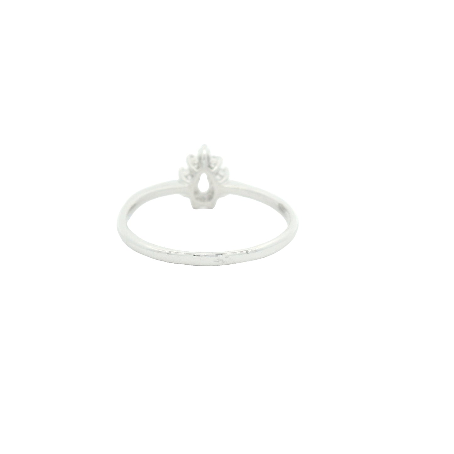 0.51 Ct Cubic Zirconia 925 Sterling Silver Ring