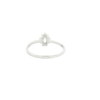 0.51 Ct Cubic Zirconia 925 Sterling Silver Ring