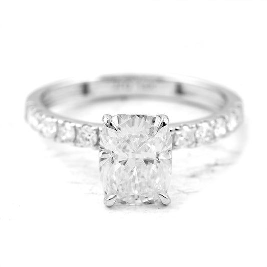 2.23 Carats Lab Grown Diamond 14K Gold Ring