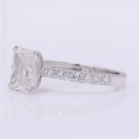 2.29 Carats Lab Grown Diamond 14K Gold Ring