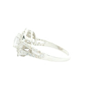 7.38 Ct Cubic Zirconia 925 Sterling Silver Ring