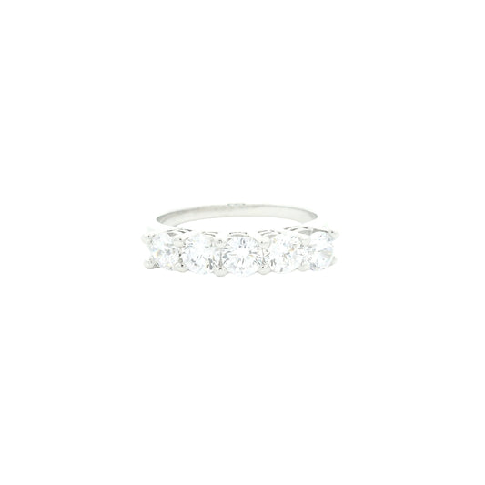 3.75 Ct Cubic Zirconia 925 Sterling Silver Ring