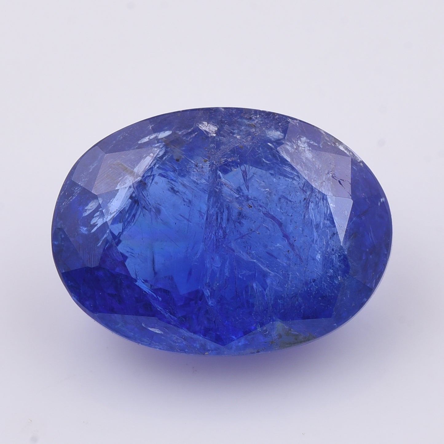 5.78 Natural Zoisite Tanzanite Oval Mixed Cut Gemstone